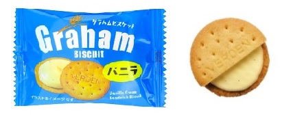 グラハムビスケットバニラクリーム